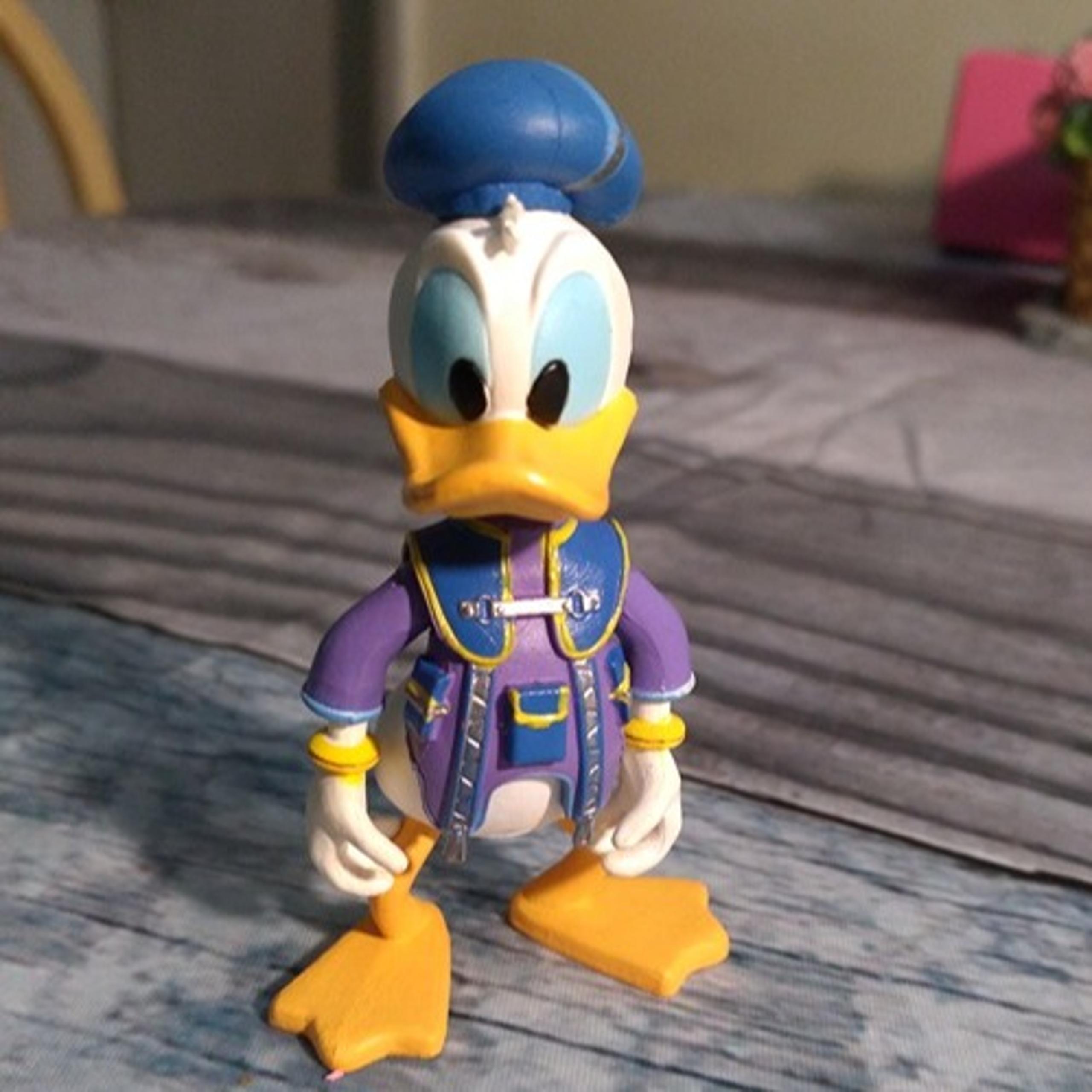 Disney Donald Duck From The Kingdom Hearts Action Figure