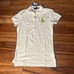 Ralph Lauren polo logo fitted golf shirt 1/4 button collars top
