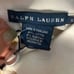 Ralph Lauren polo logo fitted golf shirt 1/4 button collars top