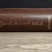 NKJV Bible - Journal The Word (New King James Version) -- (Brown Bonded Leather)