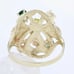 10K Yellow Gold 6 Multi-color Gemstone Mother's Ring