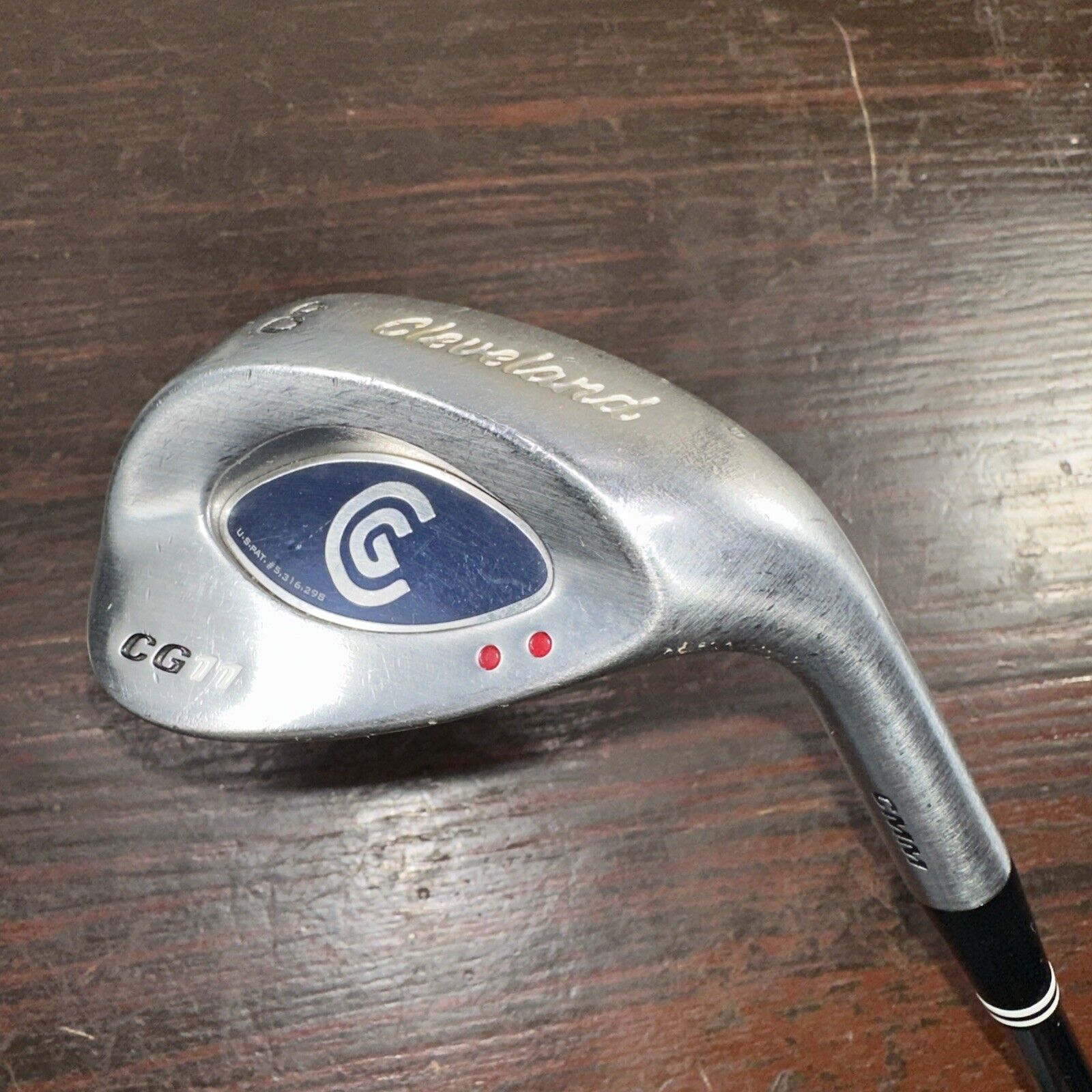Cleveland CG11 CMM 2 Red Dot 60* Gap Wedge (GW) Wedge Flex Steel Shaft