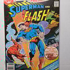 DC Comics Presents 1: the 4th race between Superman and Barry Allen Flash! KEY