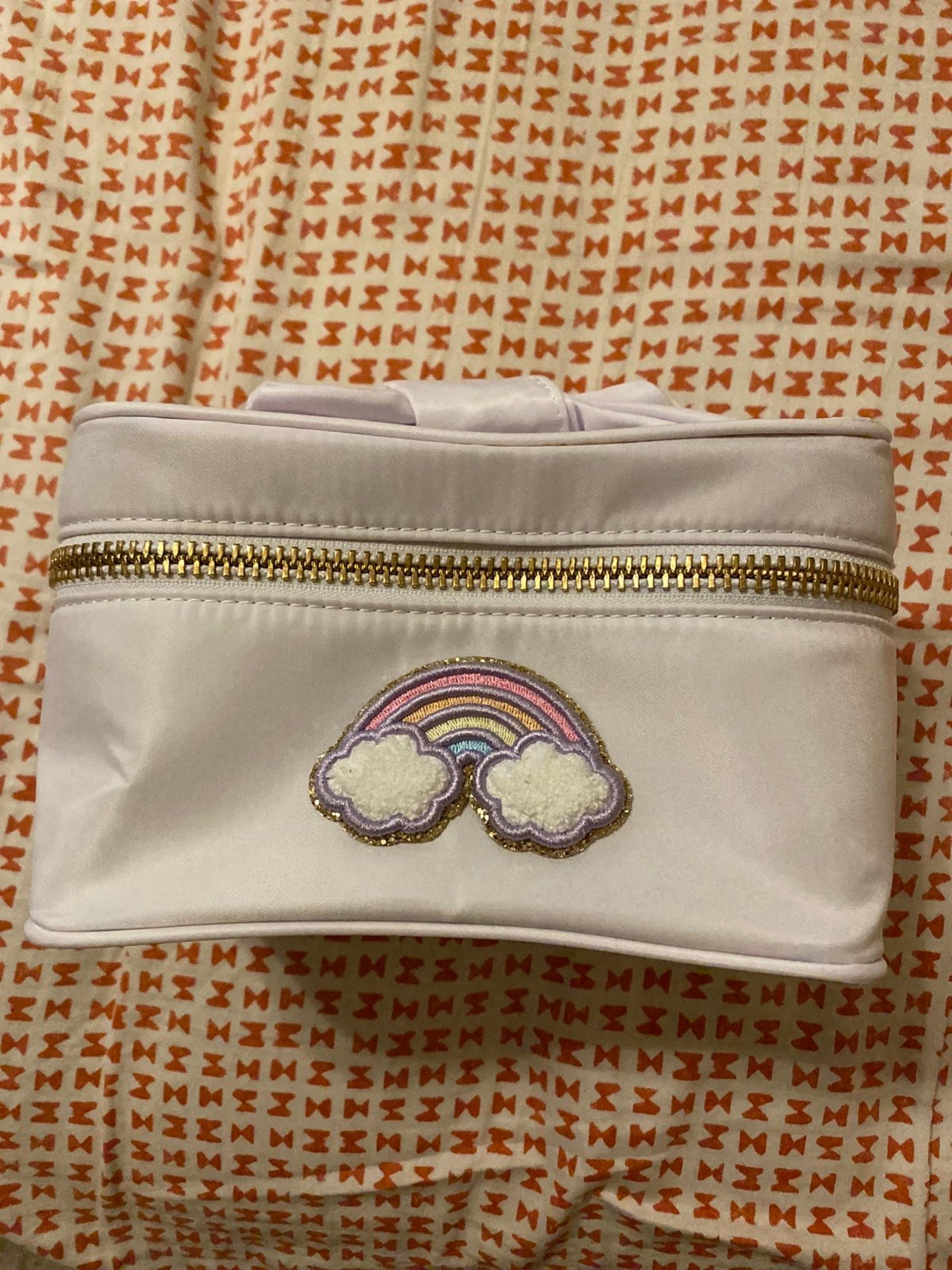 Stoney Clover Lane x Target White Makeup Bag NWOT
