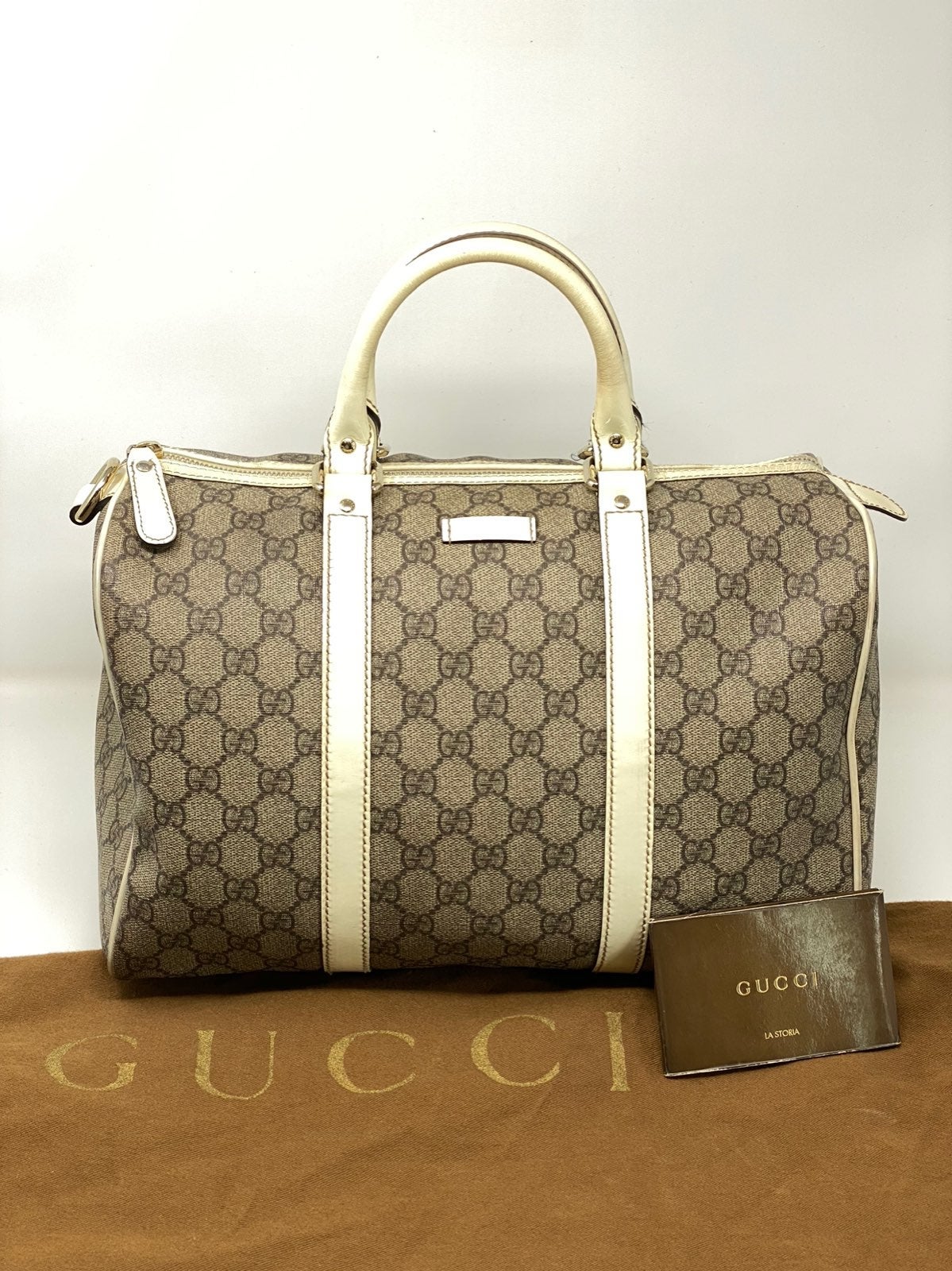 Gucci Joy Medium Boston Bag with Dust Ba