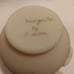 2 Pc Fenton Vases Cream n Yellow Artist Signed