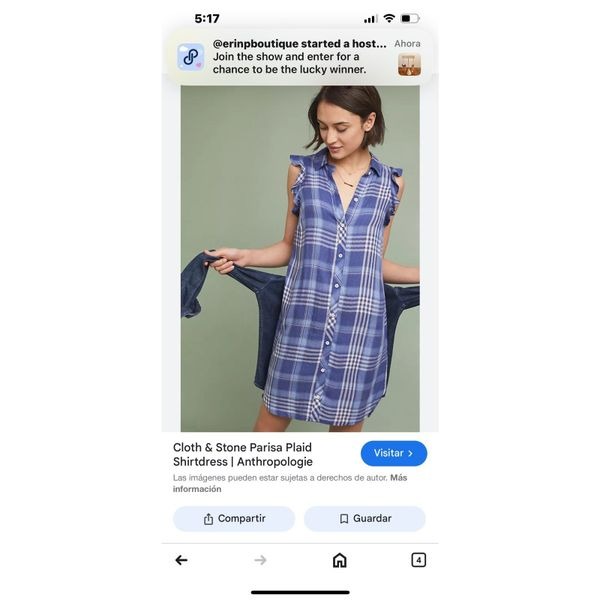 Dress CLOTH & STONE ANTHROPOLOGIE