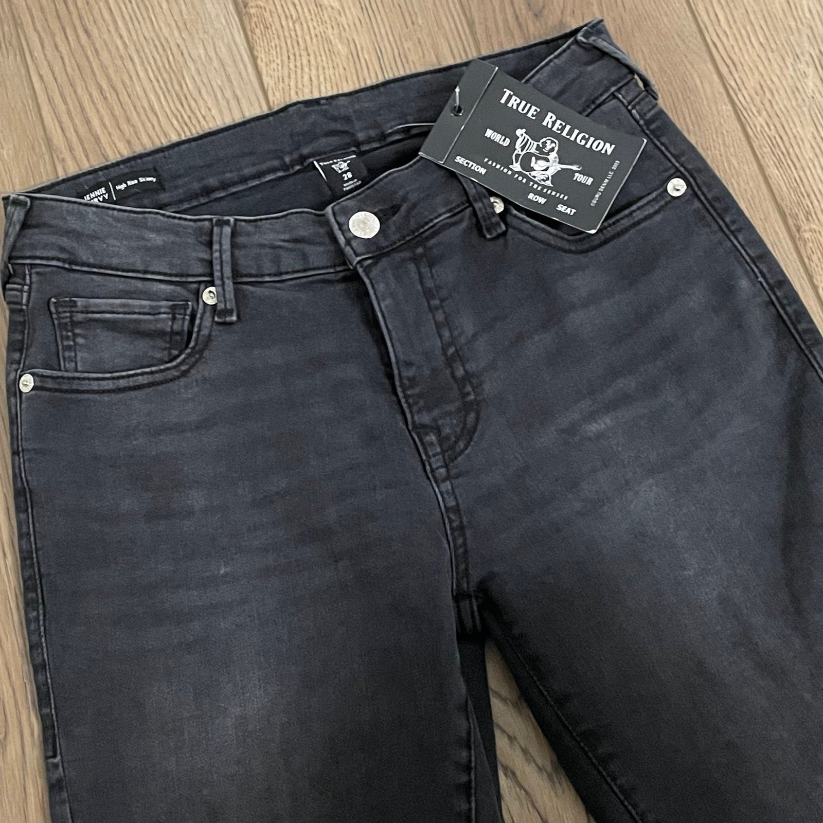 True Religion Jennie Curvy High Rise Skinny