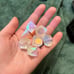 Dungeons & Dragons Gemstone Quartz Dice set Aura Quartz