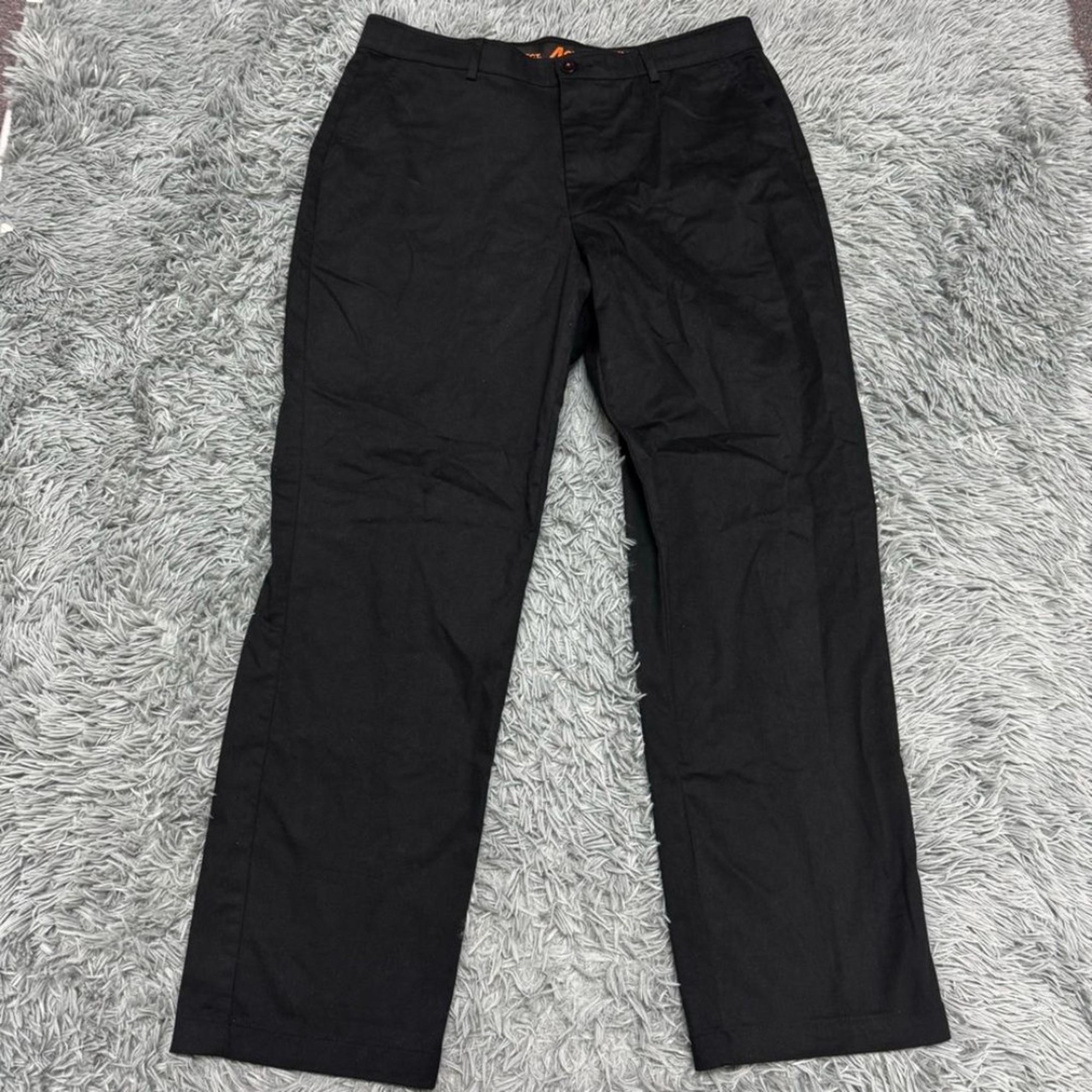 Architect Active Flex Classic Fit Men's Black Pants Size 38x32
