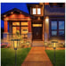 Solar Torches Landscape Solar Torch Light Lighting 4 Packs
