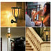Solar Torches Landscape Solar Torch Light Lighting 4 Packs