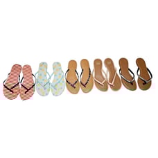 Lot Of 5 Pairs Womens Sandals Size 7 American Eagle Old Navy Lauren Conrad