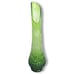 Vintage MCM LE Smith Avocado Green Solitaire 16 Glass Swung Vase