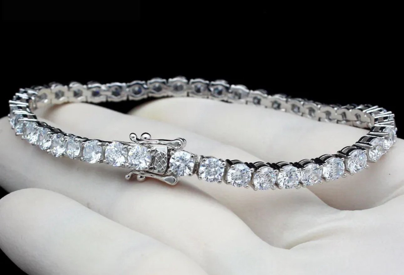 Iced out Tennis bracelet 4mm