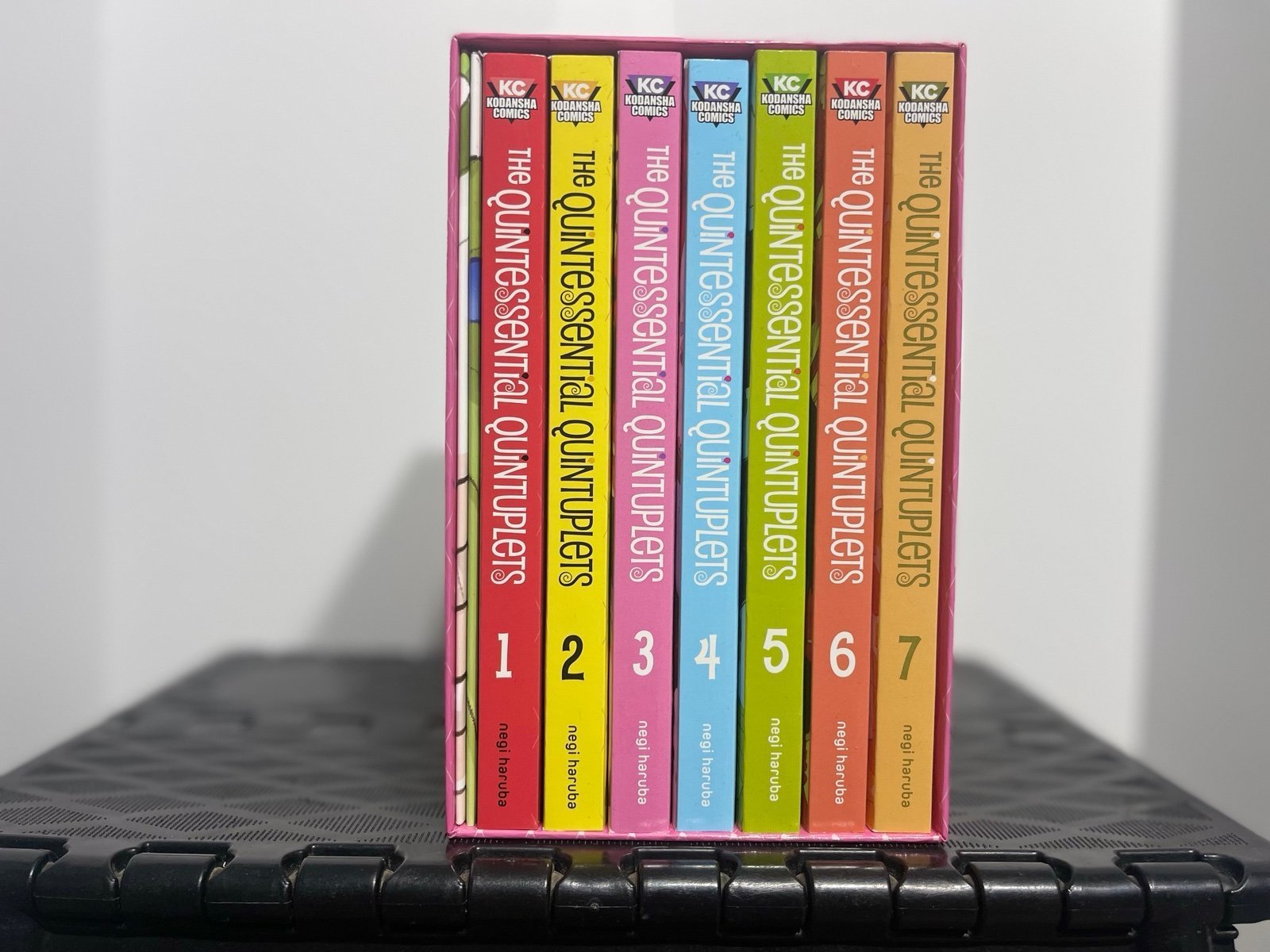 Quintessential Quintuplets Manga Box Set #1 with Jpn character books