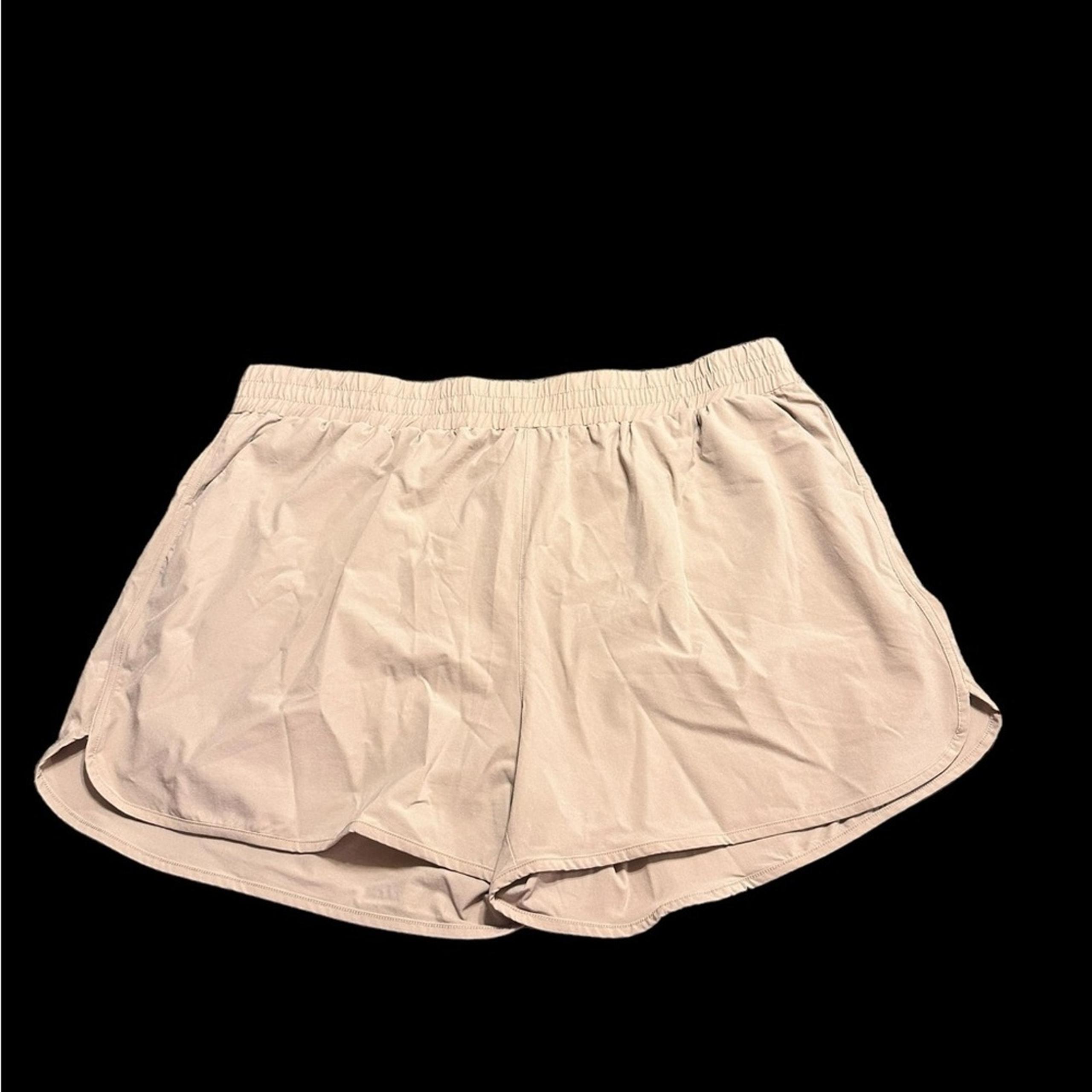 Mono b Athletic Shorts Tan Women's size 2XL