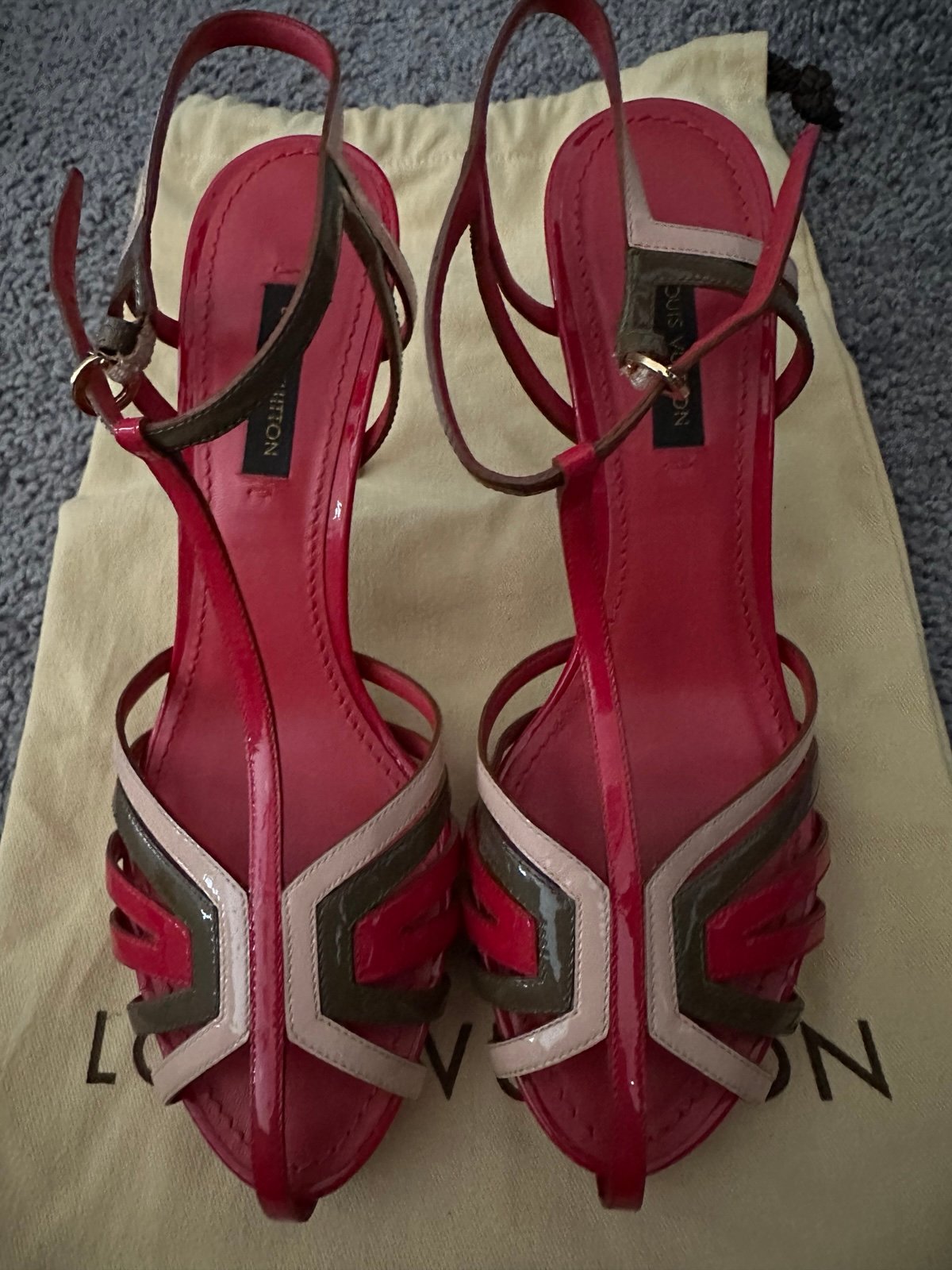 Louis Vuitton Heels Pre Loved