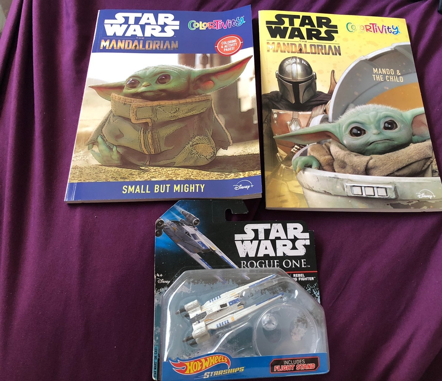 Star wars Baby Yoda / H wheels bundle