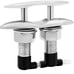 Pull Up Boat Cleats Retractable Boat Claet 316 Stainless -Flush Mount Cleat 6”