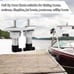 Pull Up Boat Cleats Retractable Boat Claet 316 Stainless -Flush Mount Cleat 6”