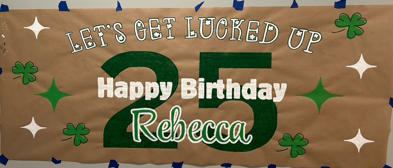 Custom hand painted banners
