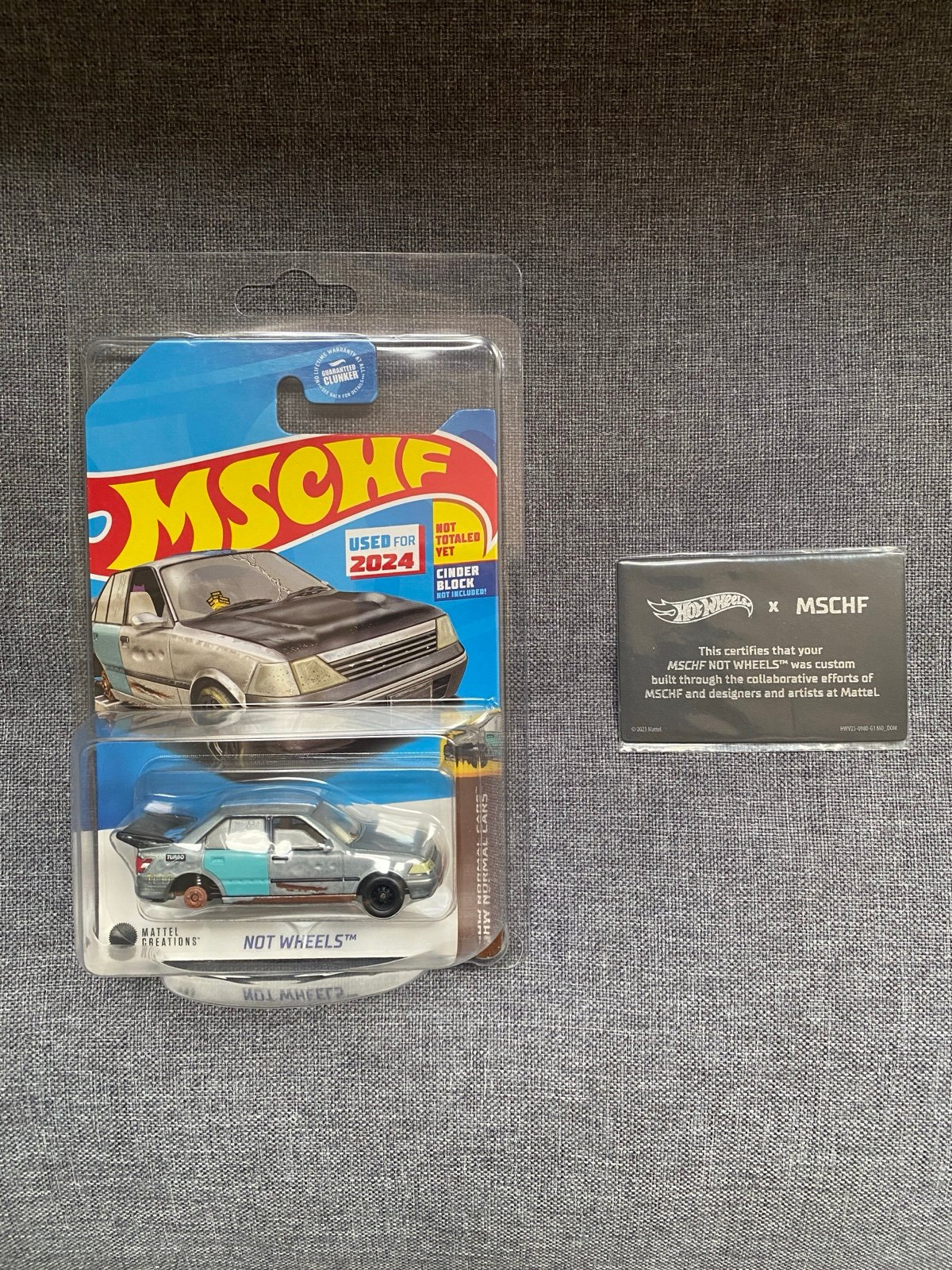 Hot Wheels x MSCHF Not Wheels 2024 Exclusive Release BRAND NEW
