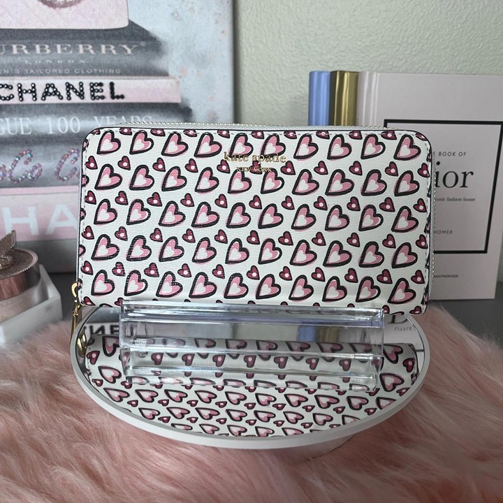 Kate Spade Morgan Fancy Hearts Wallet