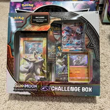 Sun And Moon Burning Shadows GX Challenge Box