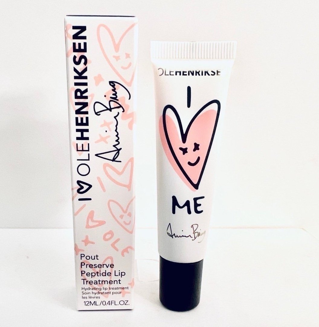 Ole Henriksen x Annie Bing Strawberry Sorbet Pout Preserve Peptide Lip Treatment
