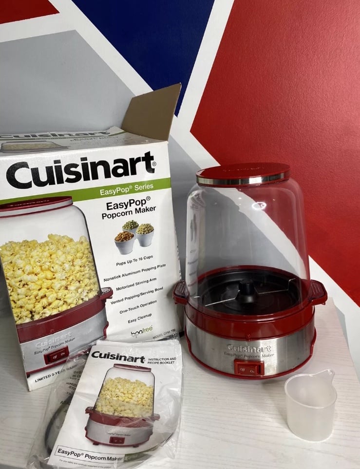 Popcorn Maker Cuisinart CPM-700 - Color Grey/Red