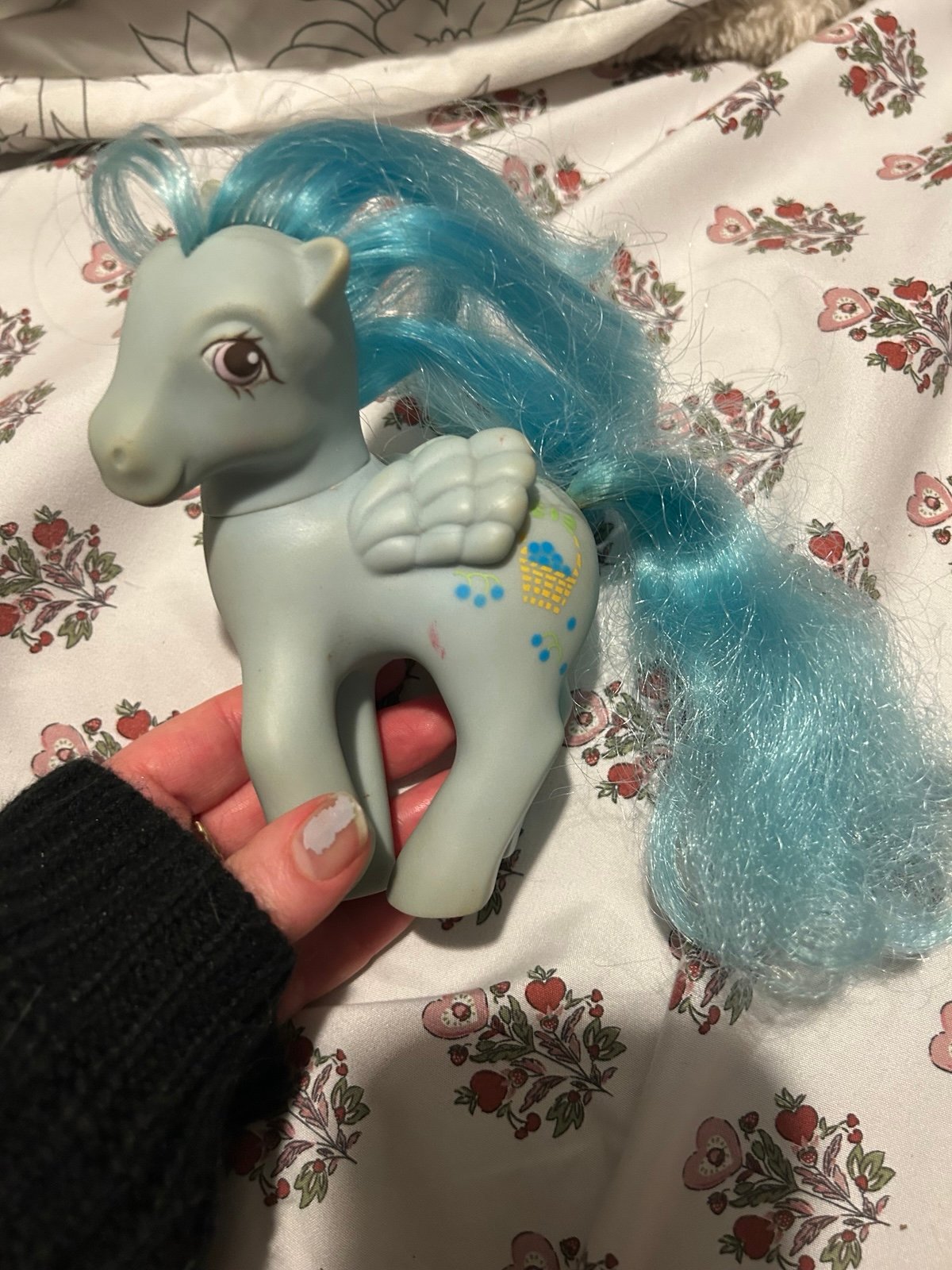 My Little Pony g1 vintage Blueberry baskets