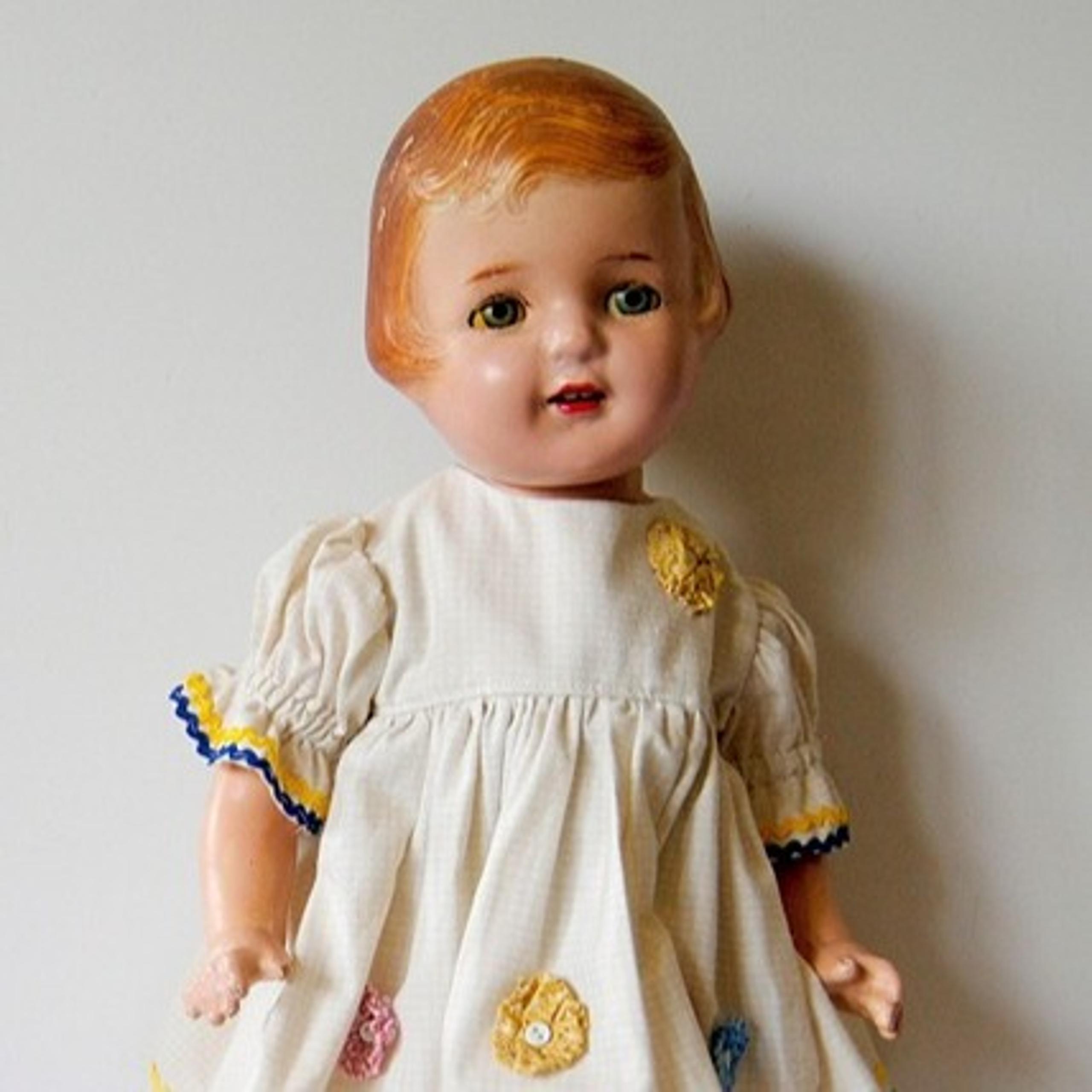 1930's Arranbee Nancy Composition Doll Open/Close Eyes Cries Teeth 19"