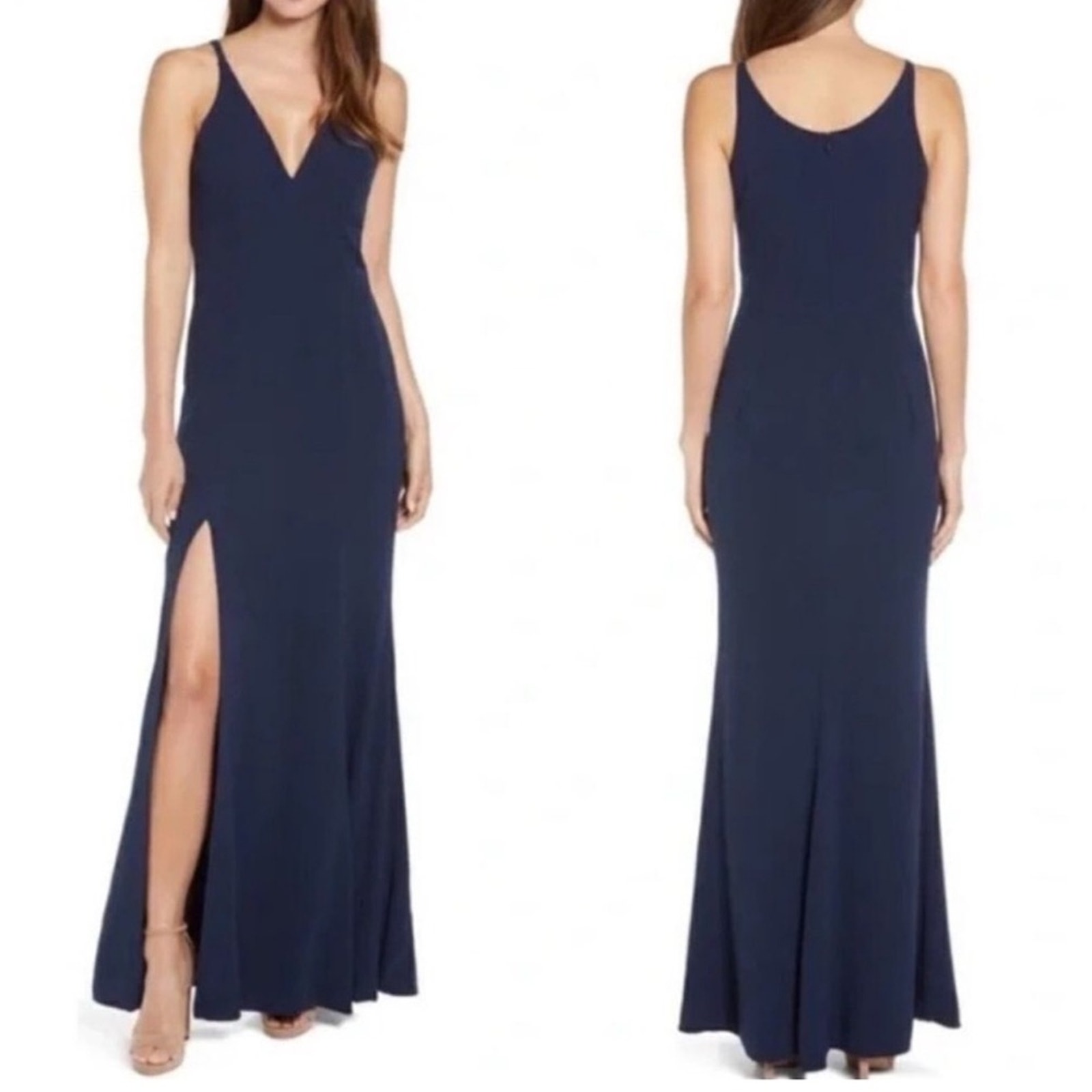 Dress the Population Nordstrom Iris Navy Gown Dress size XS