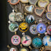 Large lot of jewelry making pendants and chains - 136 pieces