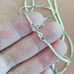 Vintage 1983 Christmas Cross Reed & Barton sterling silver pendant necklace