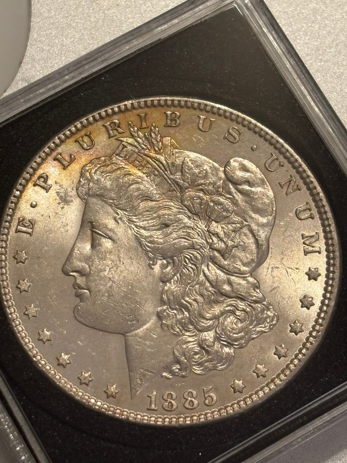 Genuine 1885 Morgan Silver Dollar