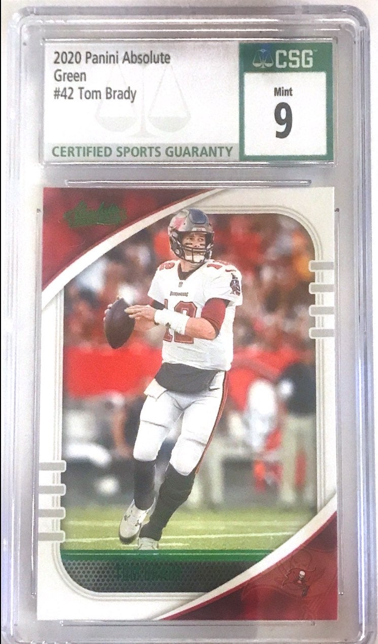 CSG 9 2020 Green Tom Brady SP GOAT