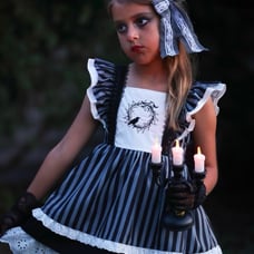 Three by the sea nevermore dress and bloomers