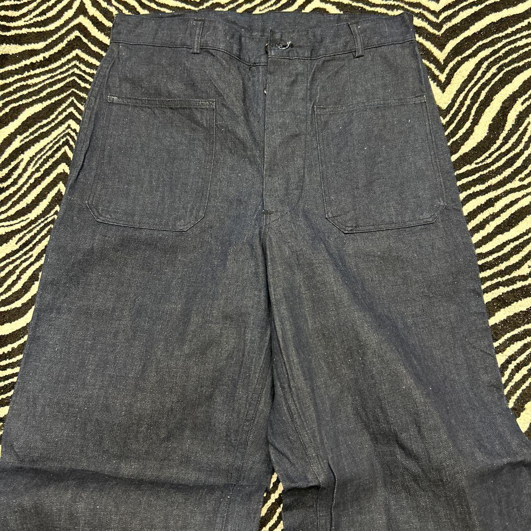 Vintage 40s 50s USN Denim Pants Deadstock (World War II Era)