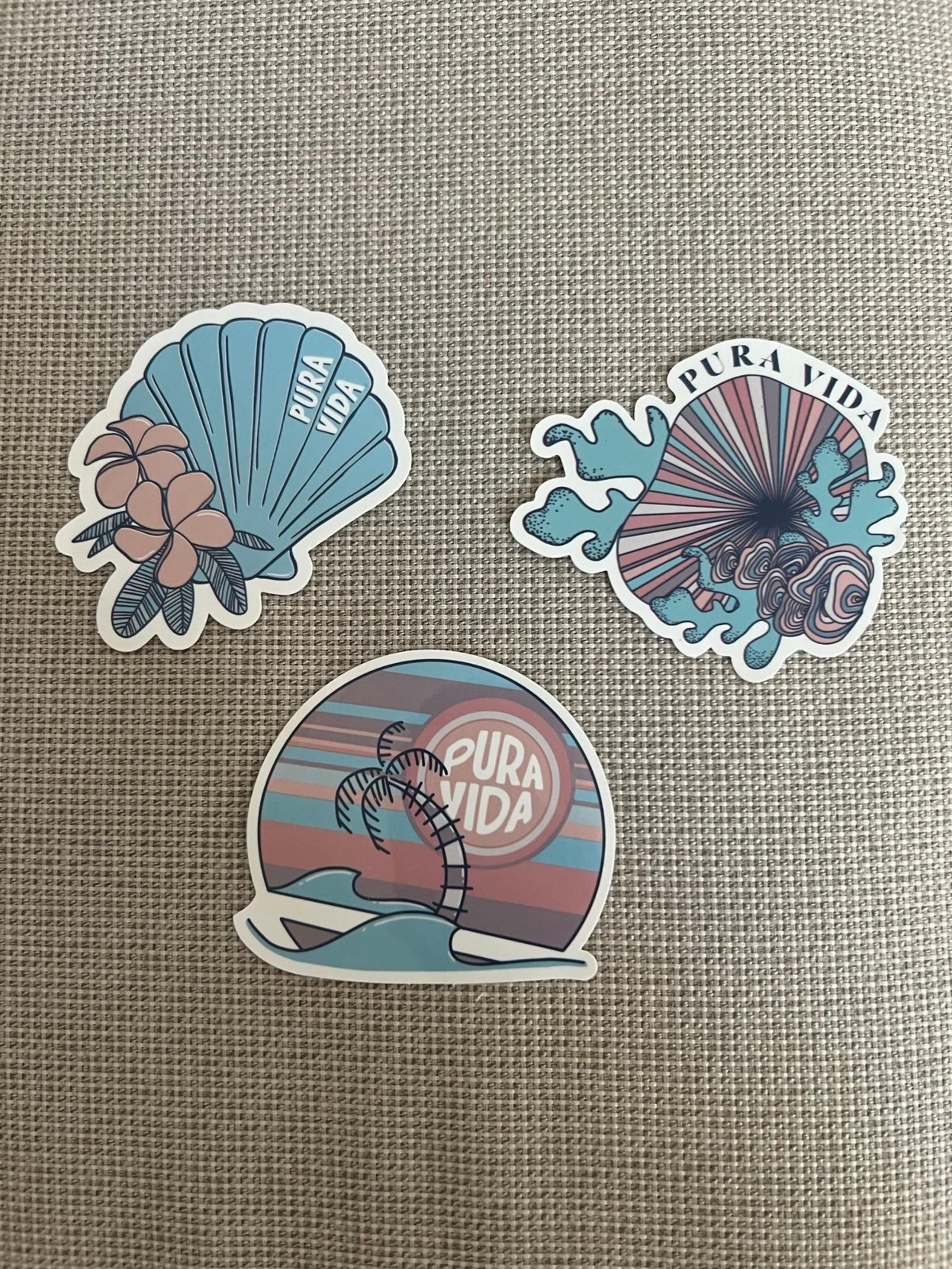 PURA VIDA Sticker Pack