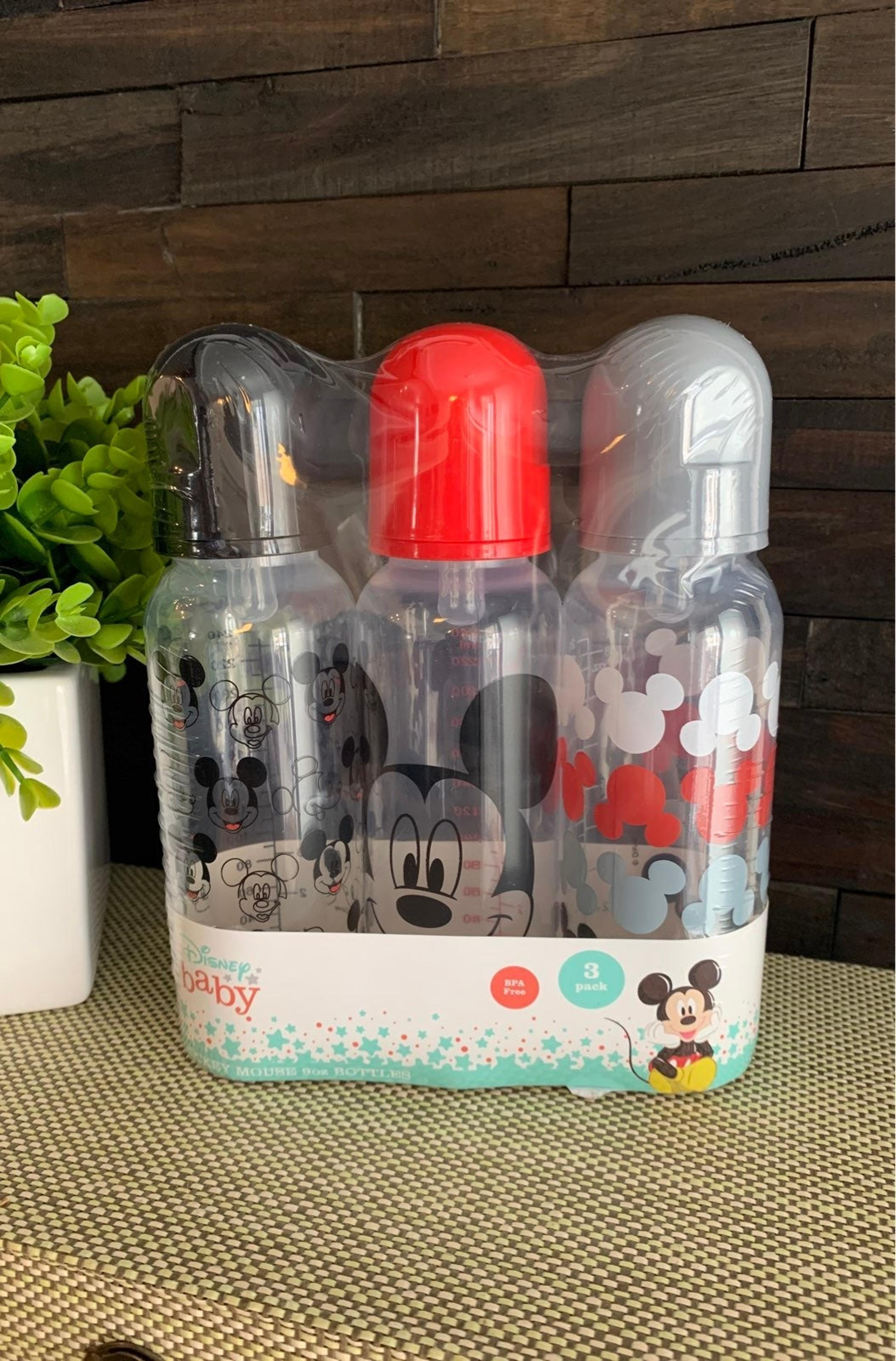 Disney Baby Mickey Mouse 9 ounce bottles 3 pack