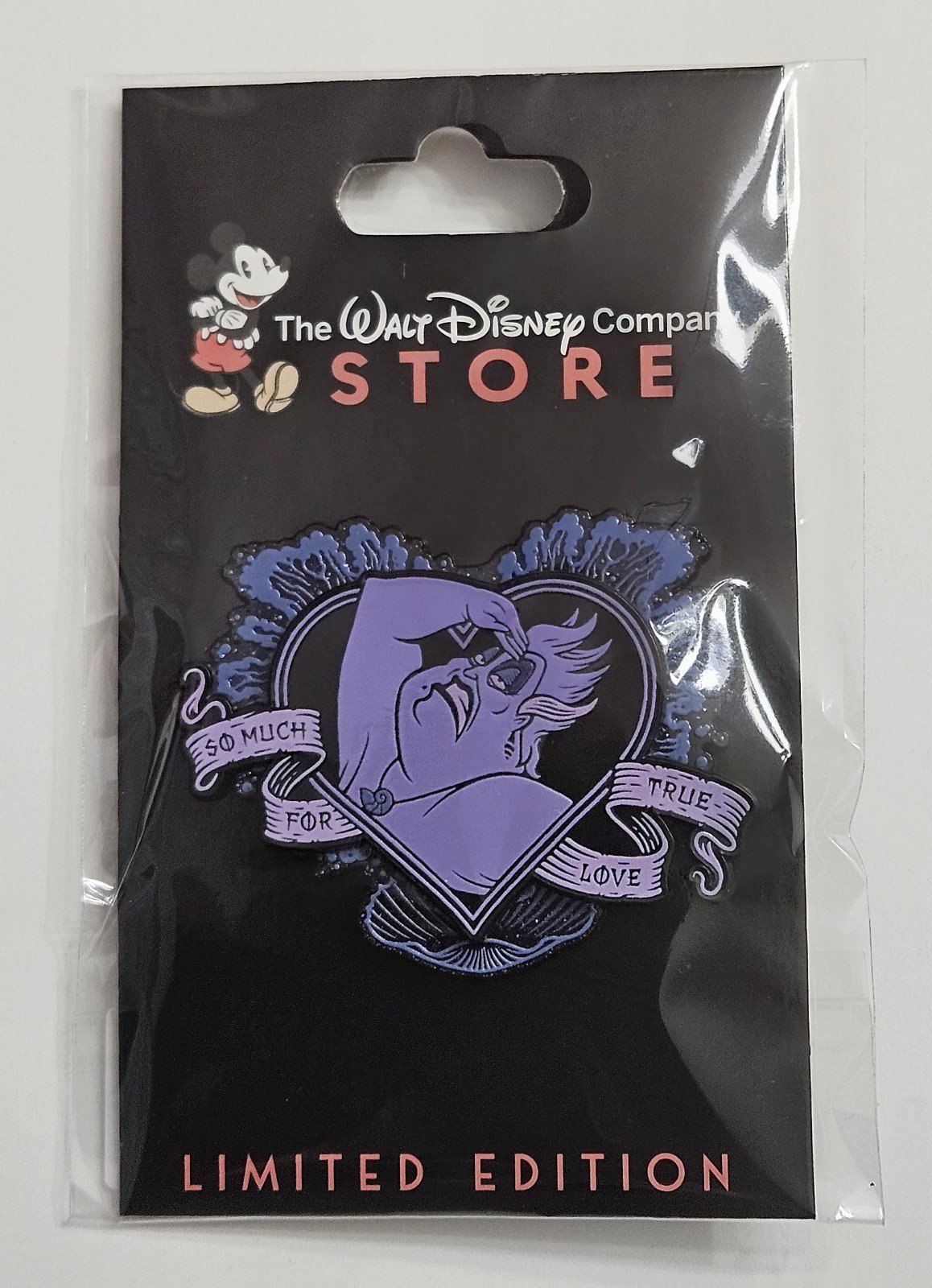 Authentic Disney DEC Villaintine's Day 2025 Pin The Little Mermaid Ursula Pin