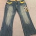 Vintage Y2k Miskeen Men's jeans with embroidery