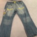 Vintage Y2k Miskeen Men's jeans with embroidery