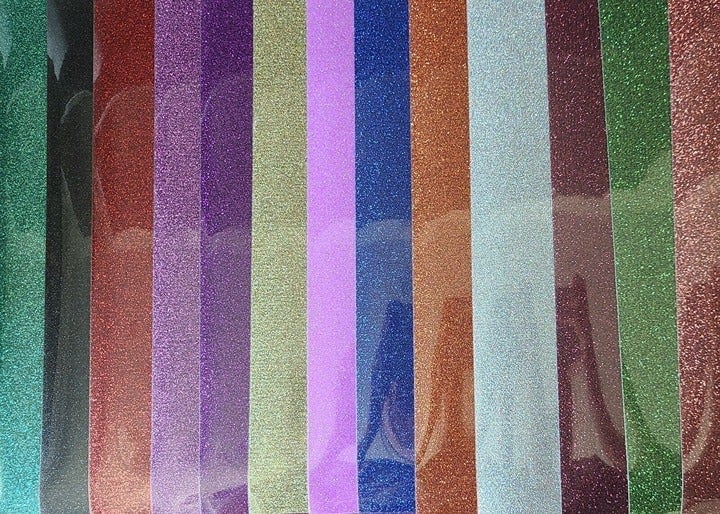 43' of Siser Easyweed Glitter Heat Transfer Vinyl HTV