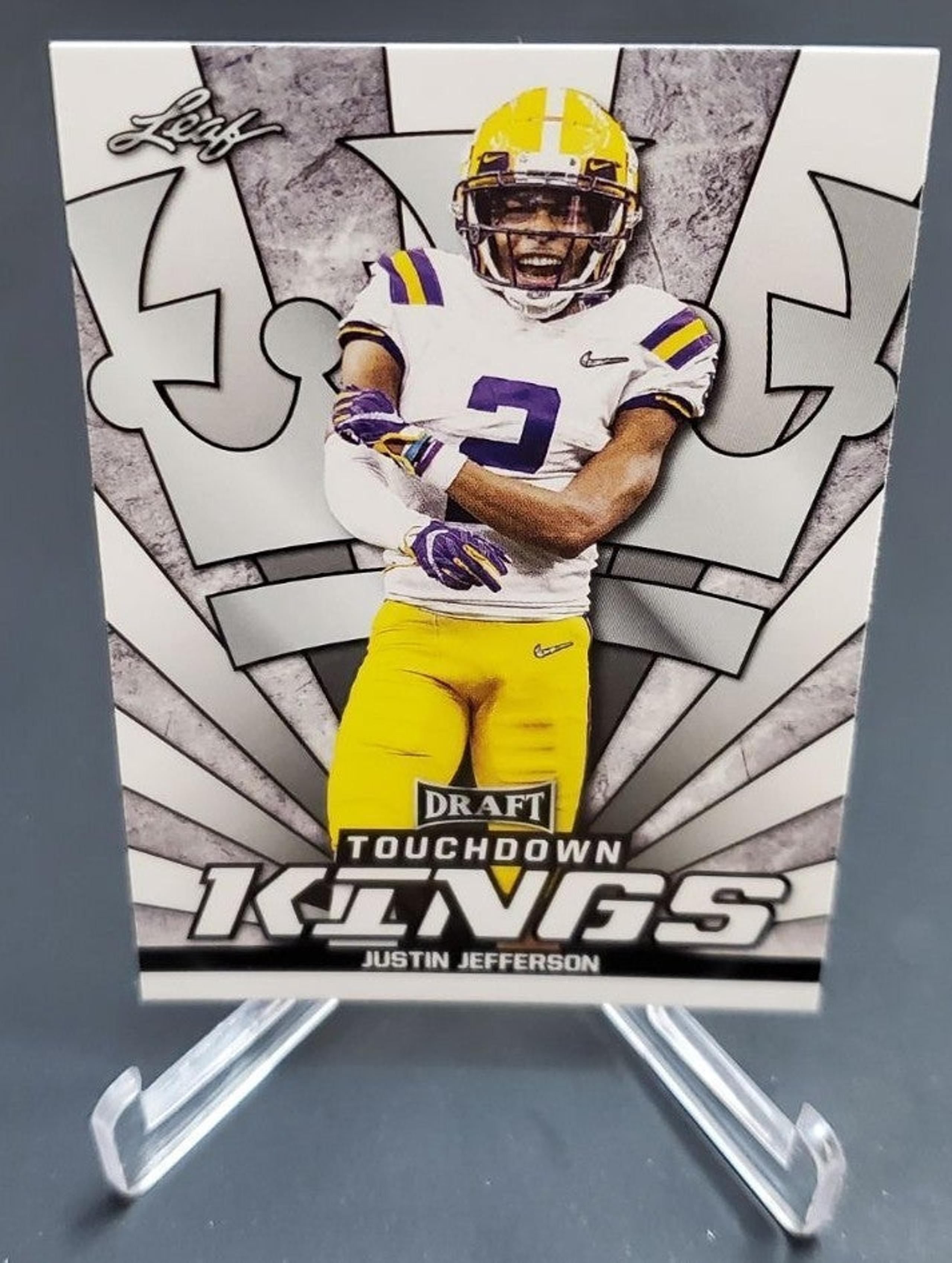 2020 Leaf Draft Justin Jefferson Rookie