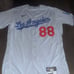 Authentic Nike Los Angeles Dodgers #88 Bob Geren 9/26/23 Issued Road Jersey 48T