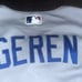 Authentic Nike Los Angeles Dodgers #88 Bob Geren 9/26/23 Issued Road Jersey 48T