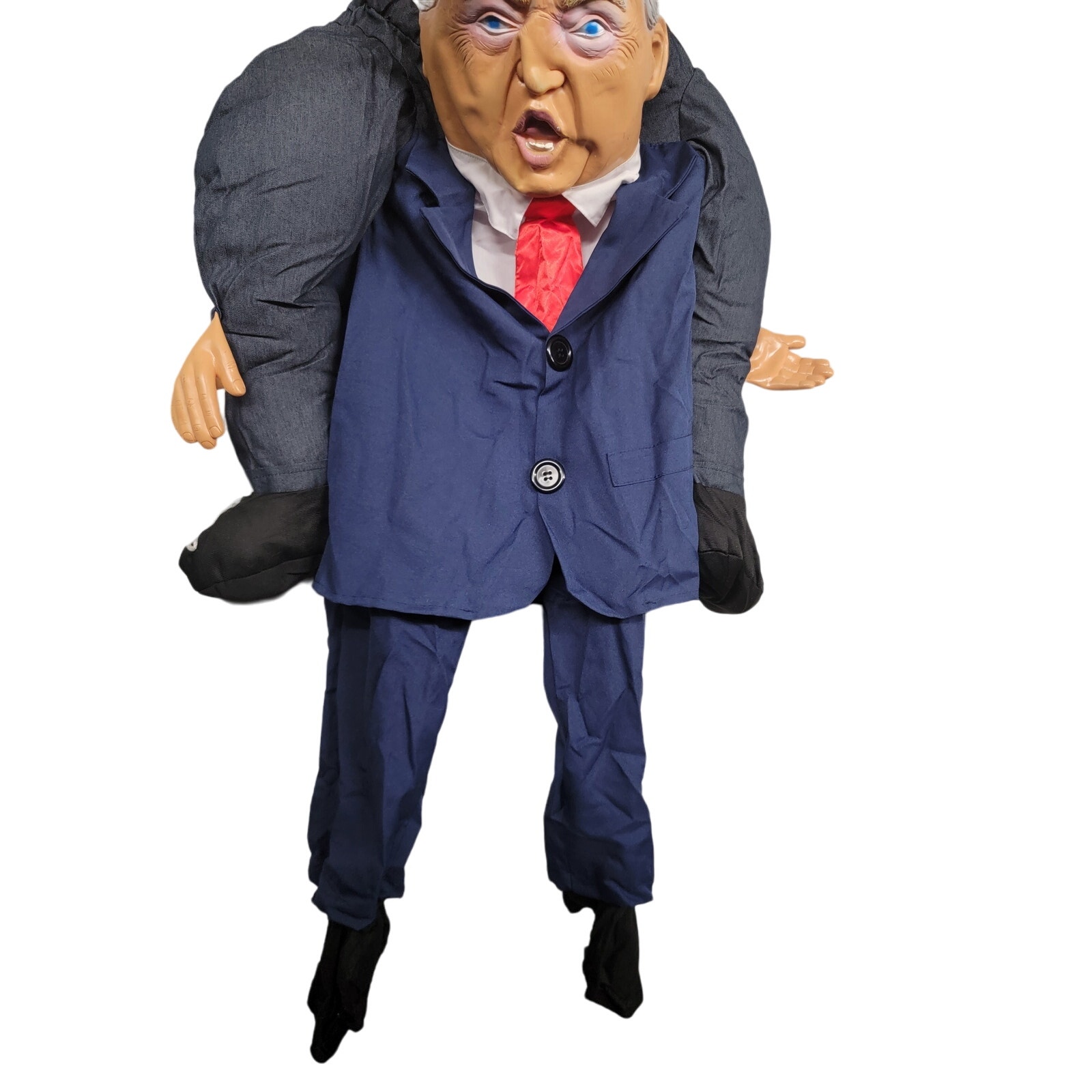 Youth Donald Trump Piggyback Suit Ride On Costume